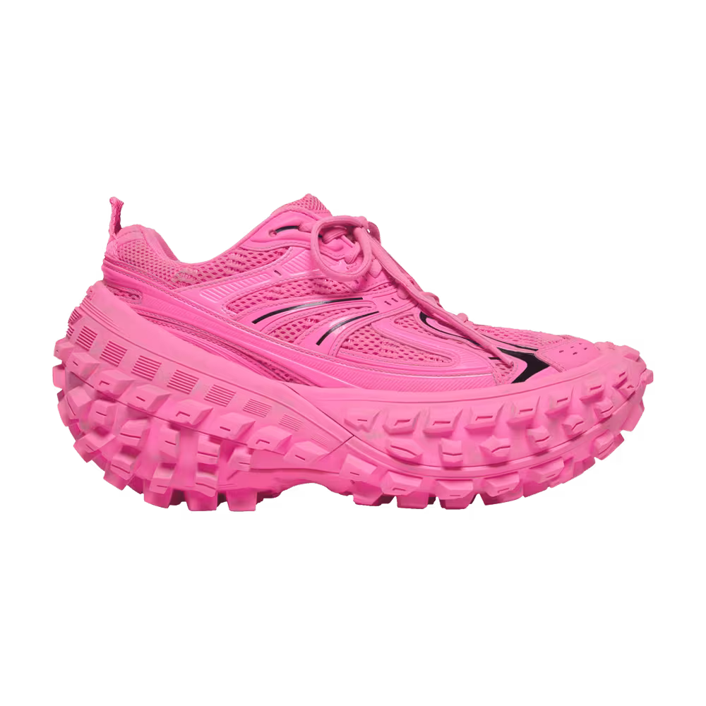 Balenciaga Women's Bouncer Sneaker Worn-Out - Pink