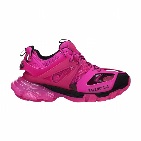 Balenciaga Wmns Track Sneaker 'Clear Sole - Dark Pink'