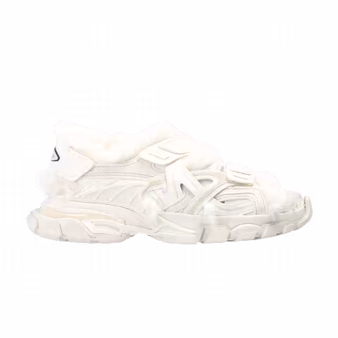 Balenciaga Wmns Track Sandal 'Beige Fur'