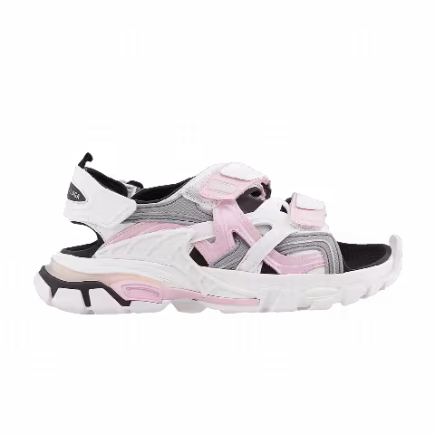 Balenciaga Wmns Track Sandal 'White Pink Grey'