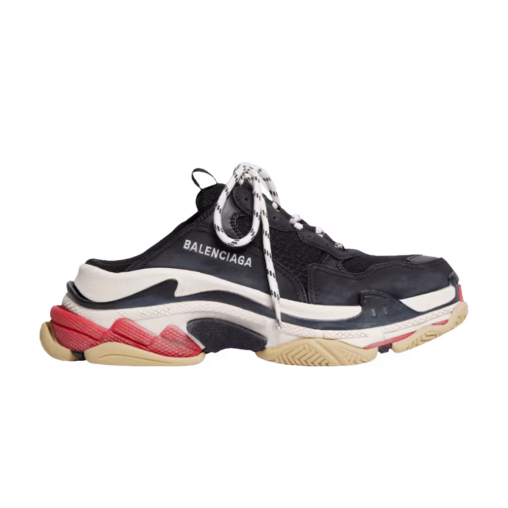 Balenciaga Triple S Mule Black