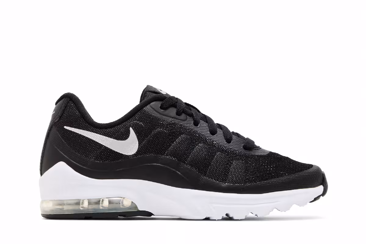 Nike Women's Air Max Invigor Black Metallic Silver, view 2