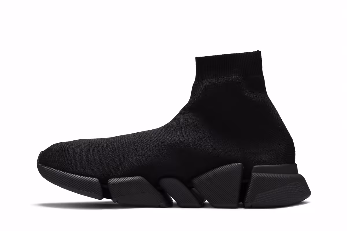 Balenciaga Speed 2.0 Sneaker Black, view 4