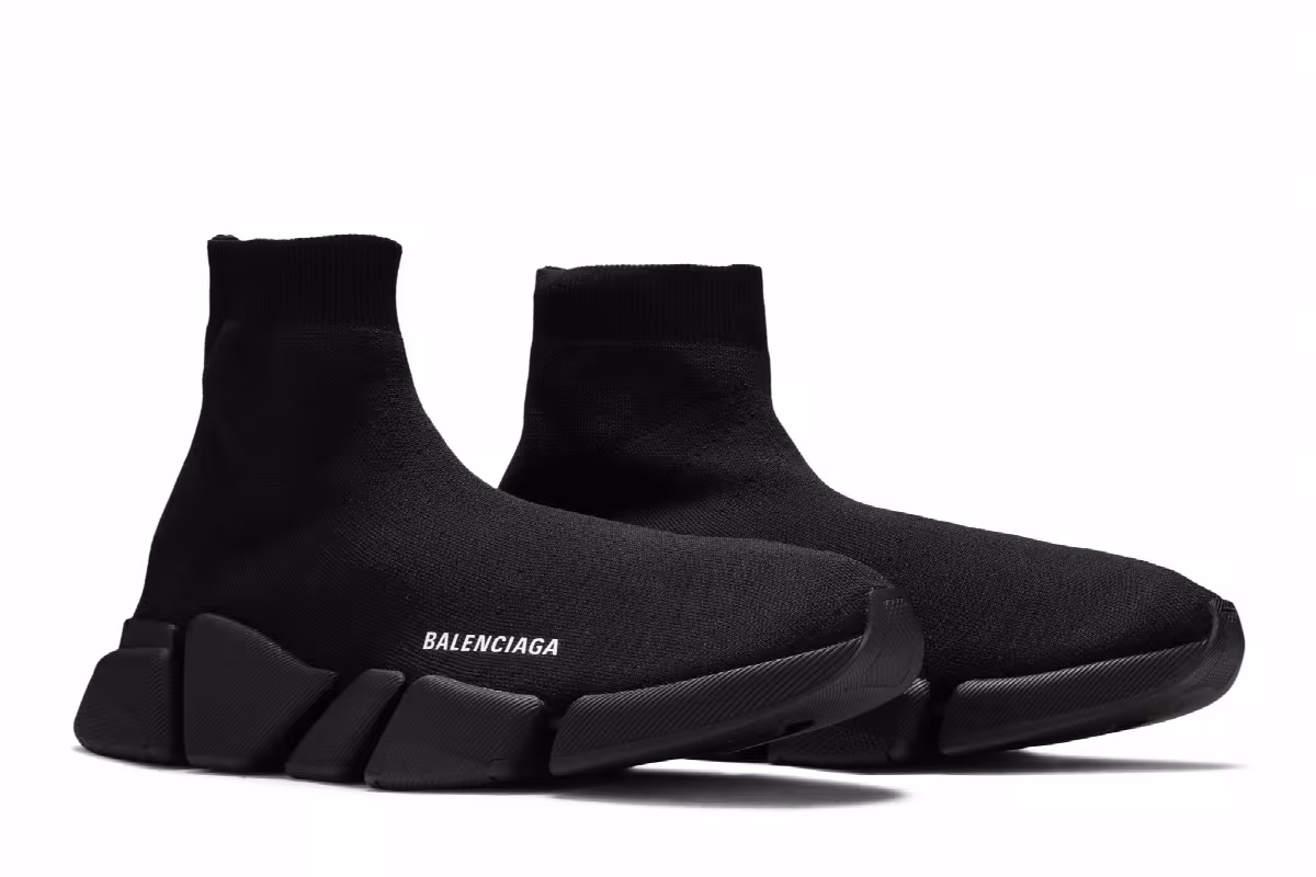 Balenciaga Speed 2.0 Sneaker Black, view 9