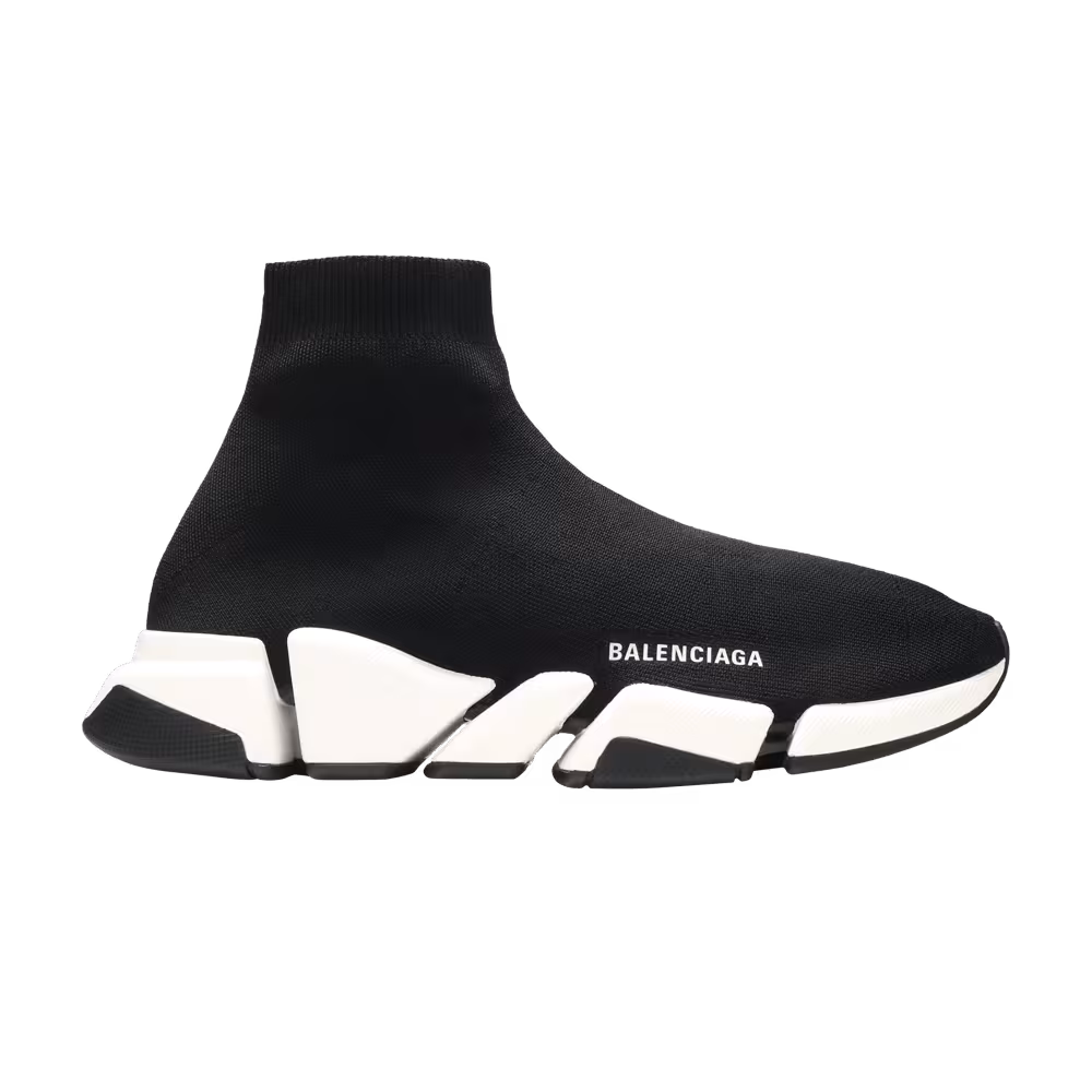 Balenciaga Speed 2.0 Sneaker Black White