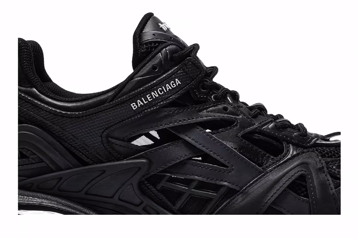 Balenciaga Track.2 Trainer Black, view 3