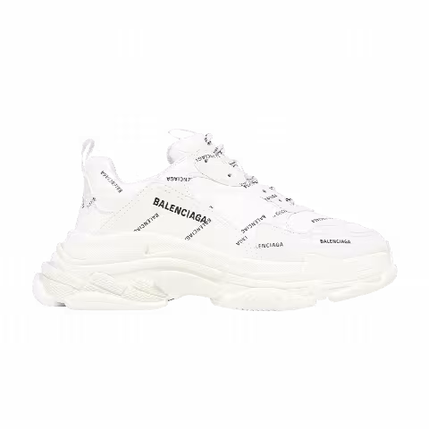 Balenciaga Triple S Sneaker 'Allover Logo - White'