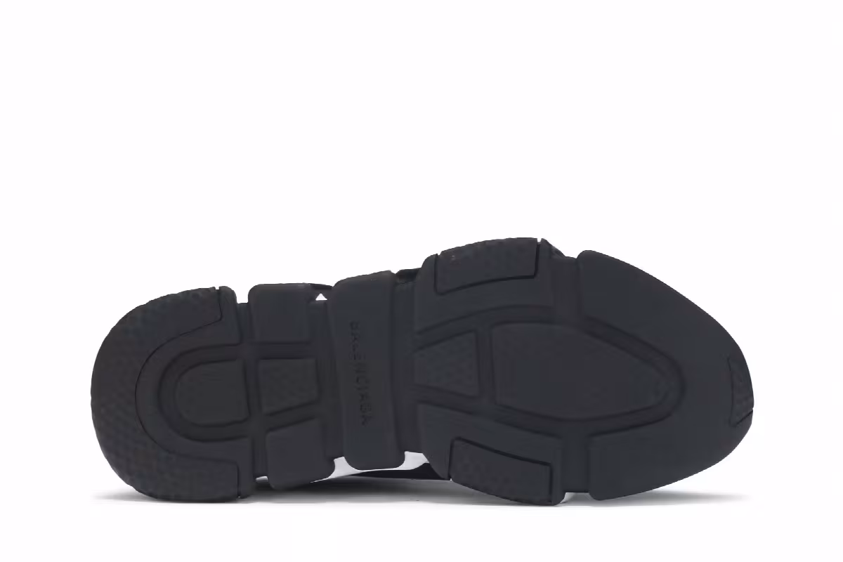 Balenciaga Speed Trainer Graffiti - Black White, view 5