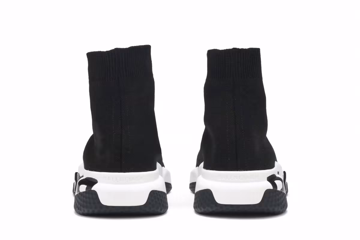 Balenciaga Speed Trainer Graffiti - Black White, view 7