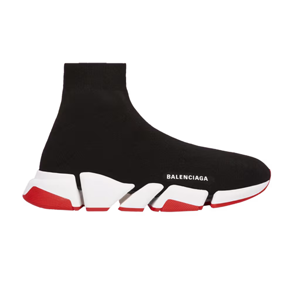 Balenciaga Speed 2.0 Sneaker Black White