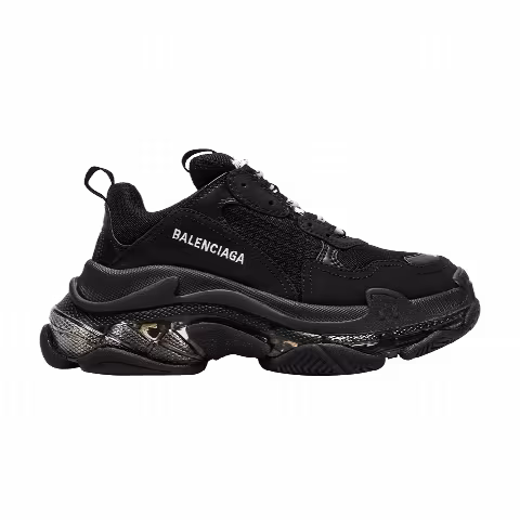 Balenciaga Wmns Triple S Sneaker 'Clear Sole - Black'