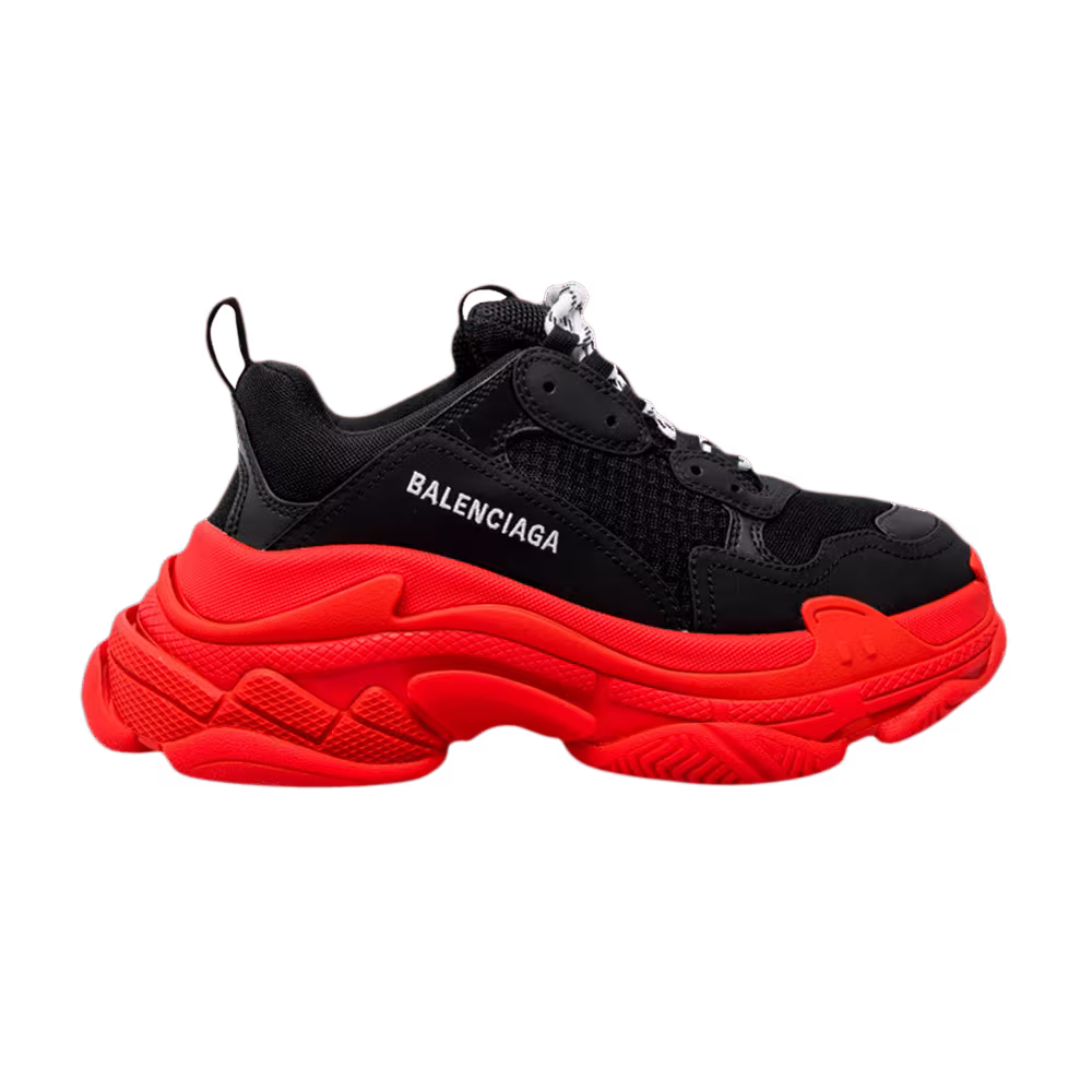 Balenciaga Triple S Sneaker Black Red