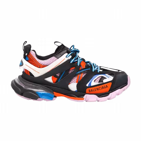 Balenciaga Wmns Track Trainer 'Black Orange Pink'