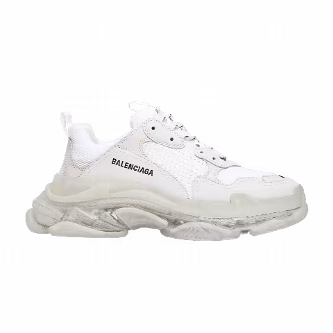 Balenciaga Wmns Triple S 'White Clear Sole'