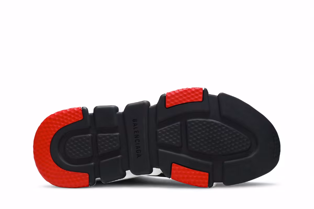Balenciaga Speed Sneaker Black Red, view 5