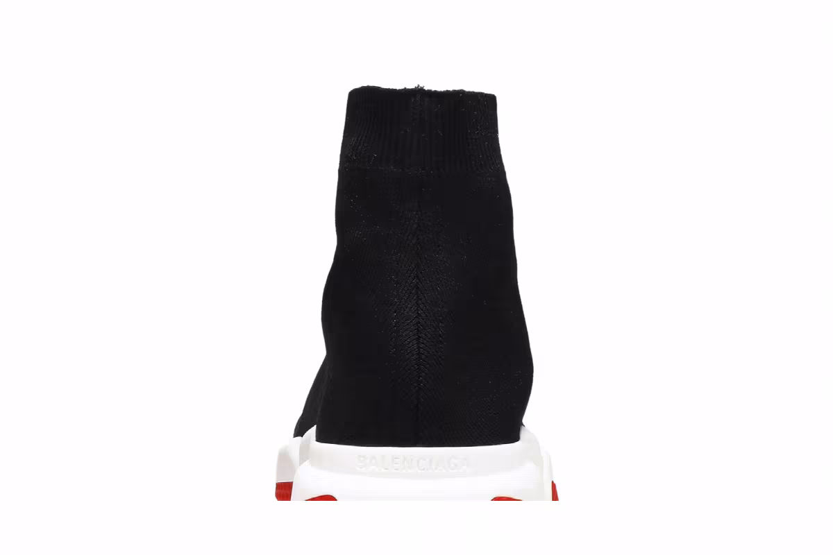 Balenciaga Speed Sneaker Black Red, view 8