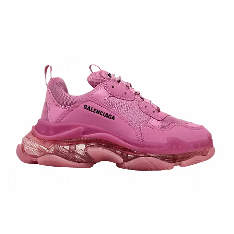 Balenciaga Wmns Triple S 'Clear Sole - Pink'