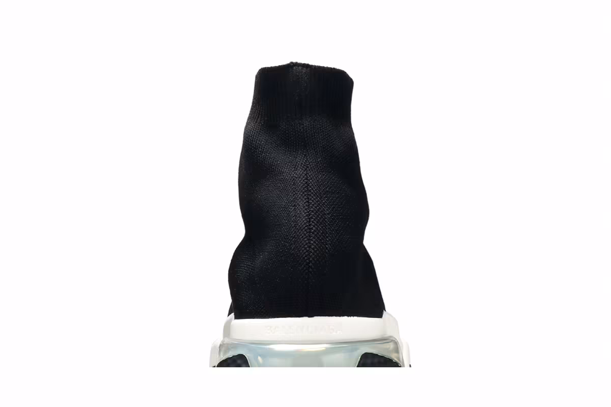 Balenciaga Speed Trainer Clear Sole - Black, view 8