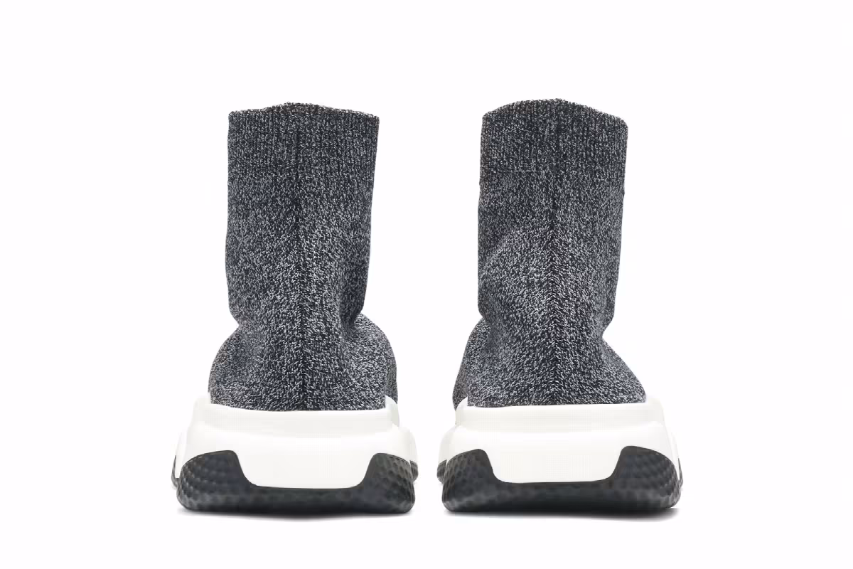 Balenciaga Speed Trainer Grey White Black, view 7