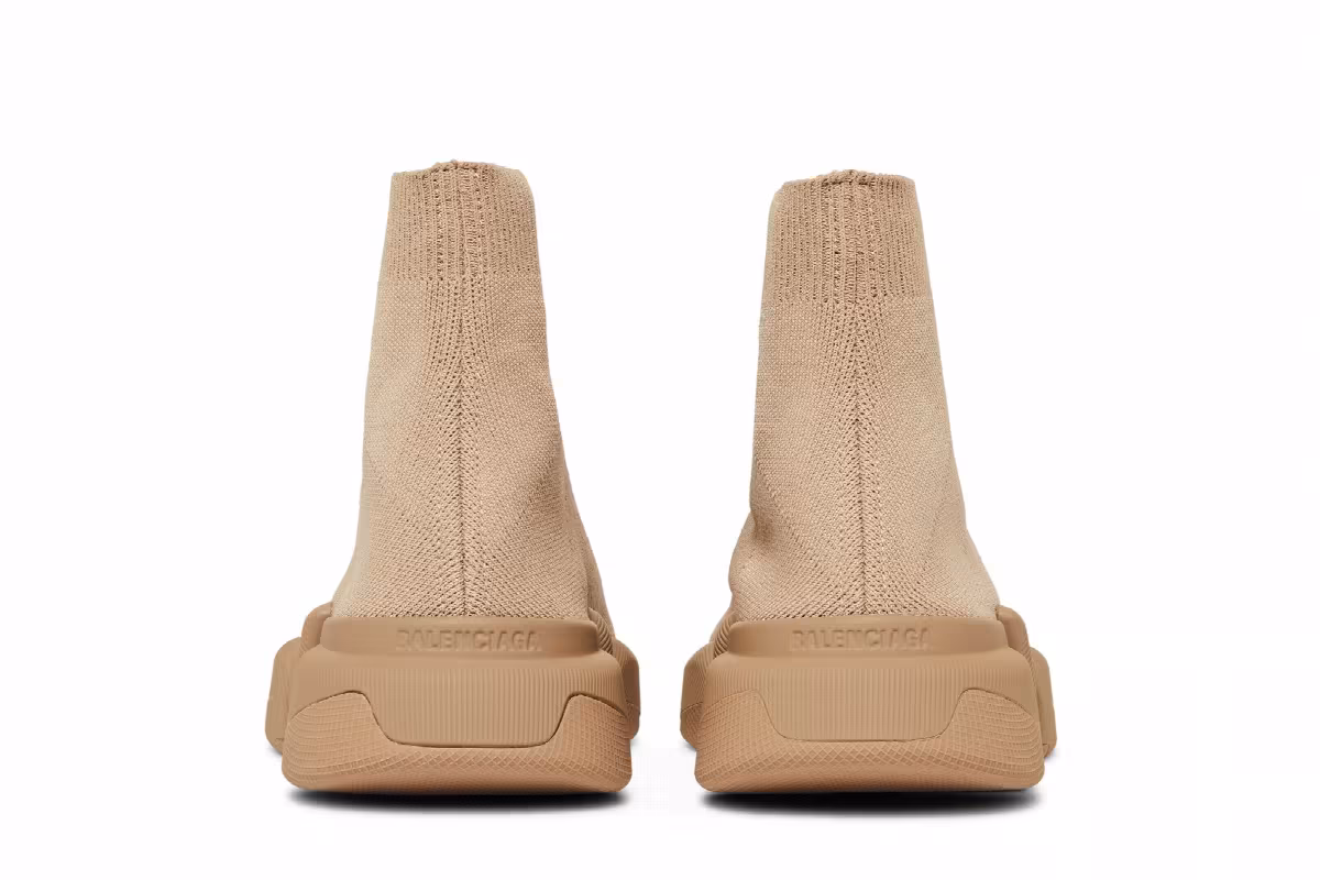 Balenciaga Women's Speed Sneaker Beige, view 7