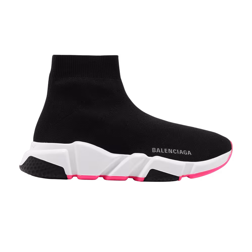 Balenciaga Women's Speed Sneaker Black Pink