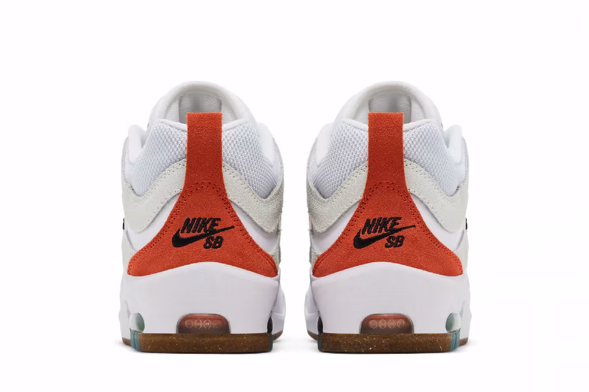 Nike Air Max Ishod Wair SB White Orange, view 7