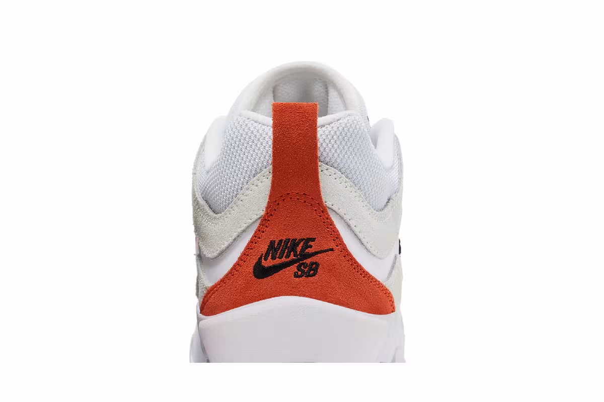 Nike Air Max Ishod Wair SB White Orange, view 8