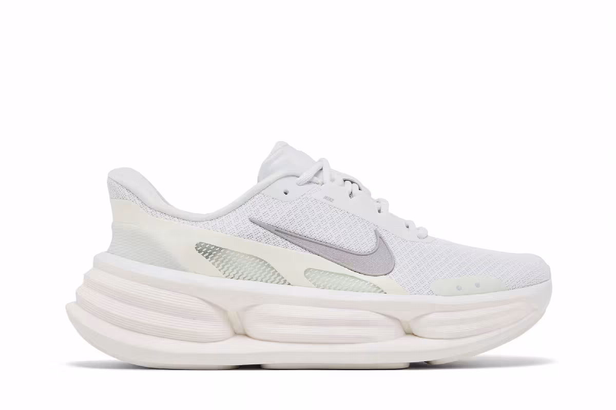 Nike Comfort Ride EasyOn Light Silver Gray Sail White, view 2