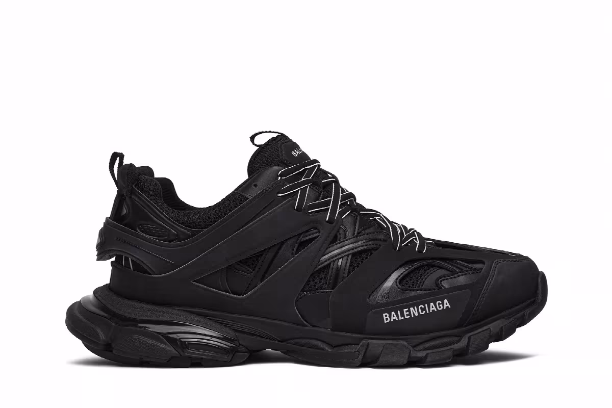 Balenciaga Track Sneaker Triple Black, view 2