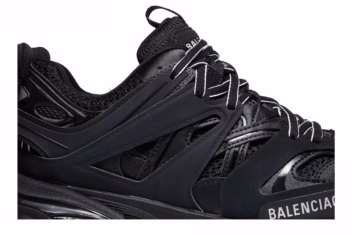 Balenciaga Women's Track Trainer Triple Black, view 3