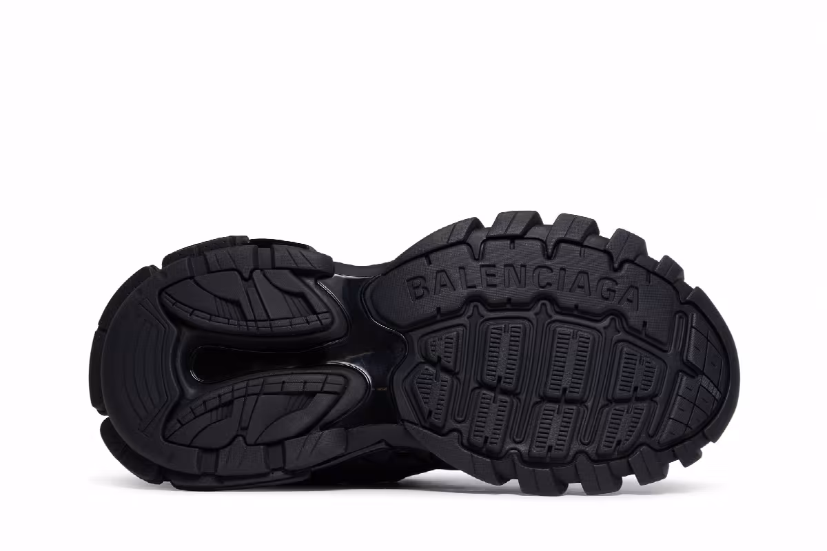 Balenciaga Women's Track Trainer Triple Black, view 5