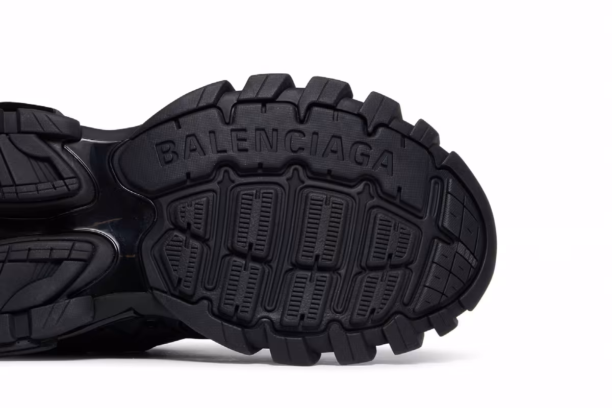 Balenciaga Women's Track Trainer Triple Black, view 6
