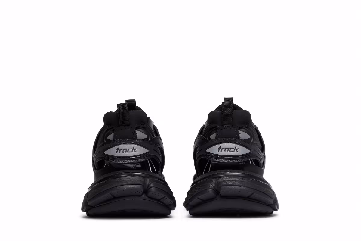 Balenciaga Women's Track Trainer Triple Black, view 7