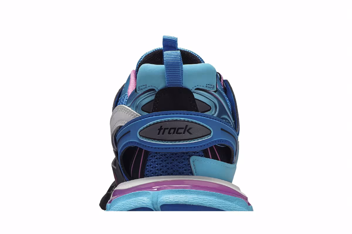 Balenciaga Track Trainer Light Blue Pink, view 8
