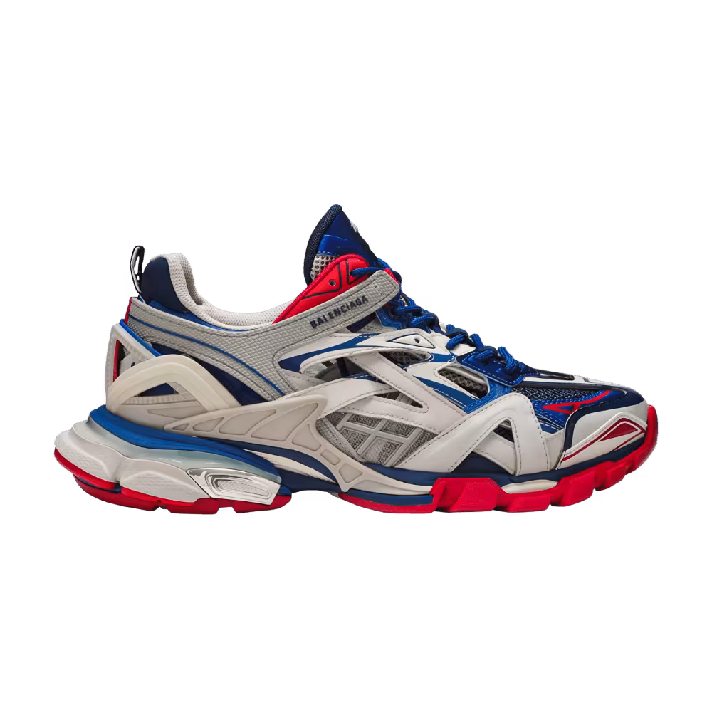 Balenciaga Track 2 Beige Blue Red