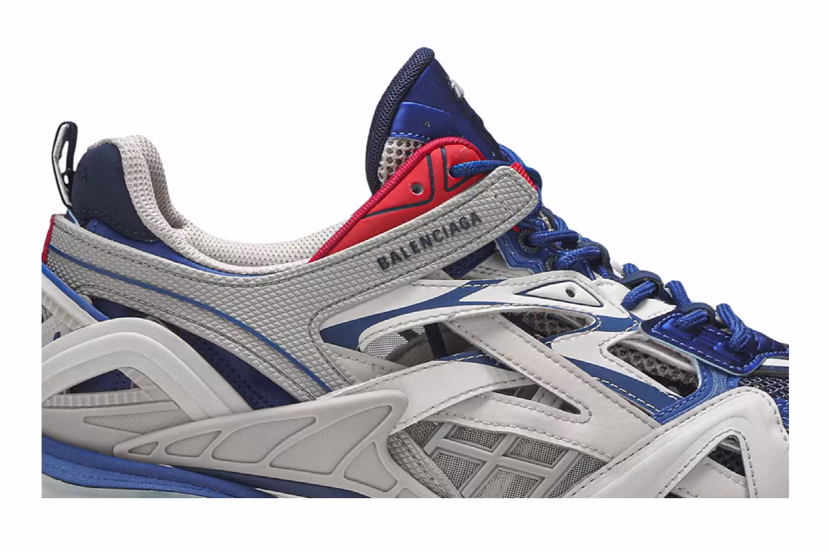 Balenciaga Track 2 Beige Blue Red, view 3