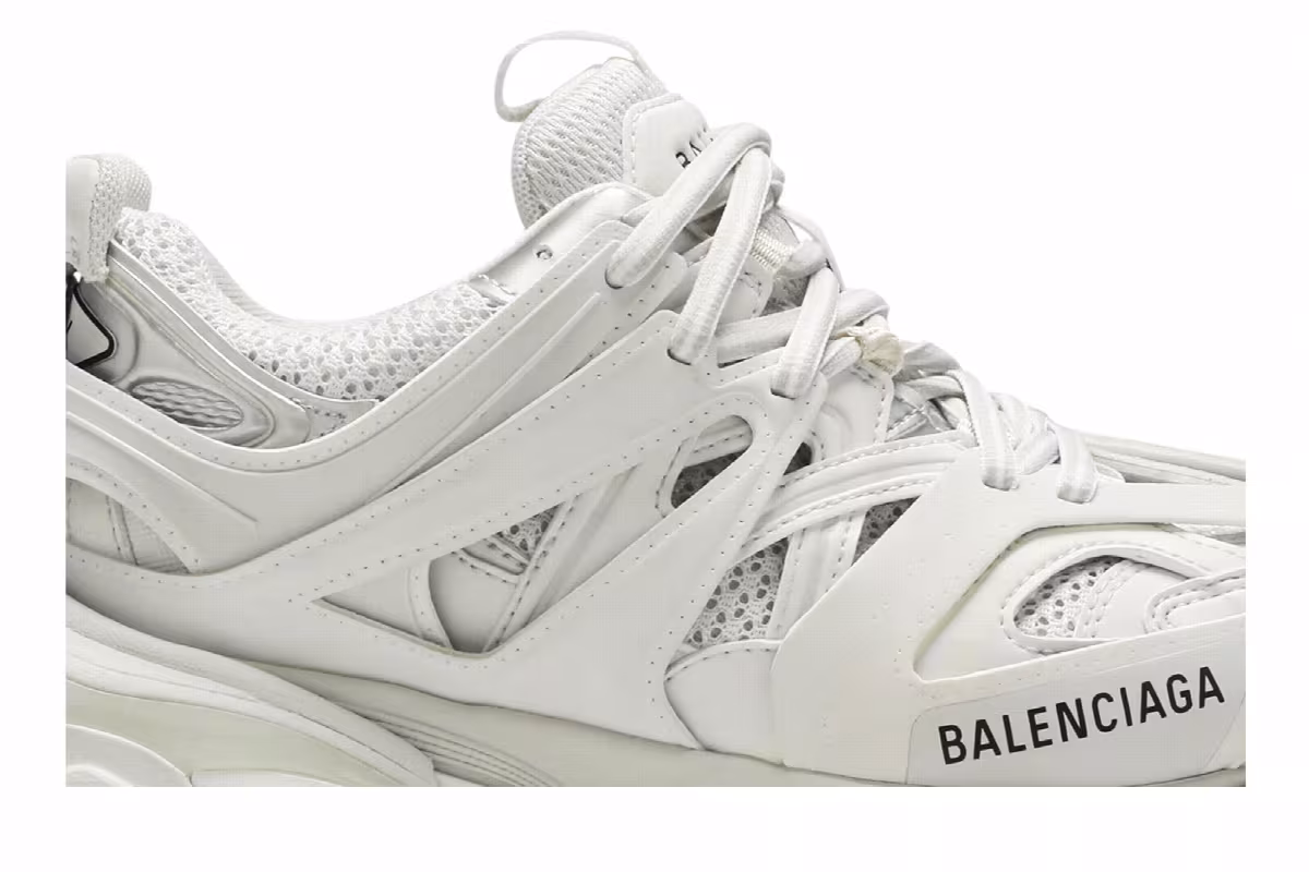 Balenciaga Women's Track Trainer White, view 3