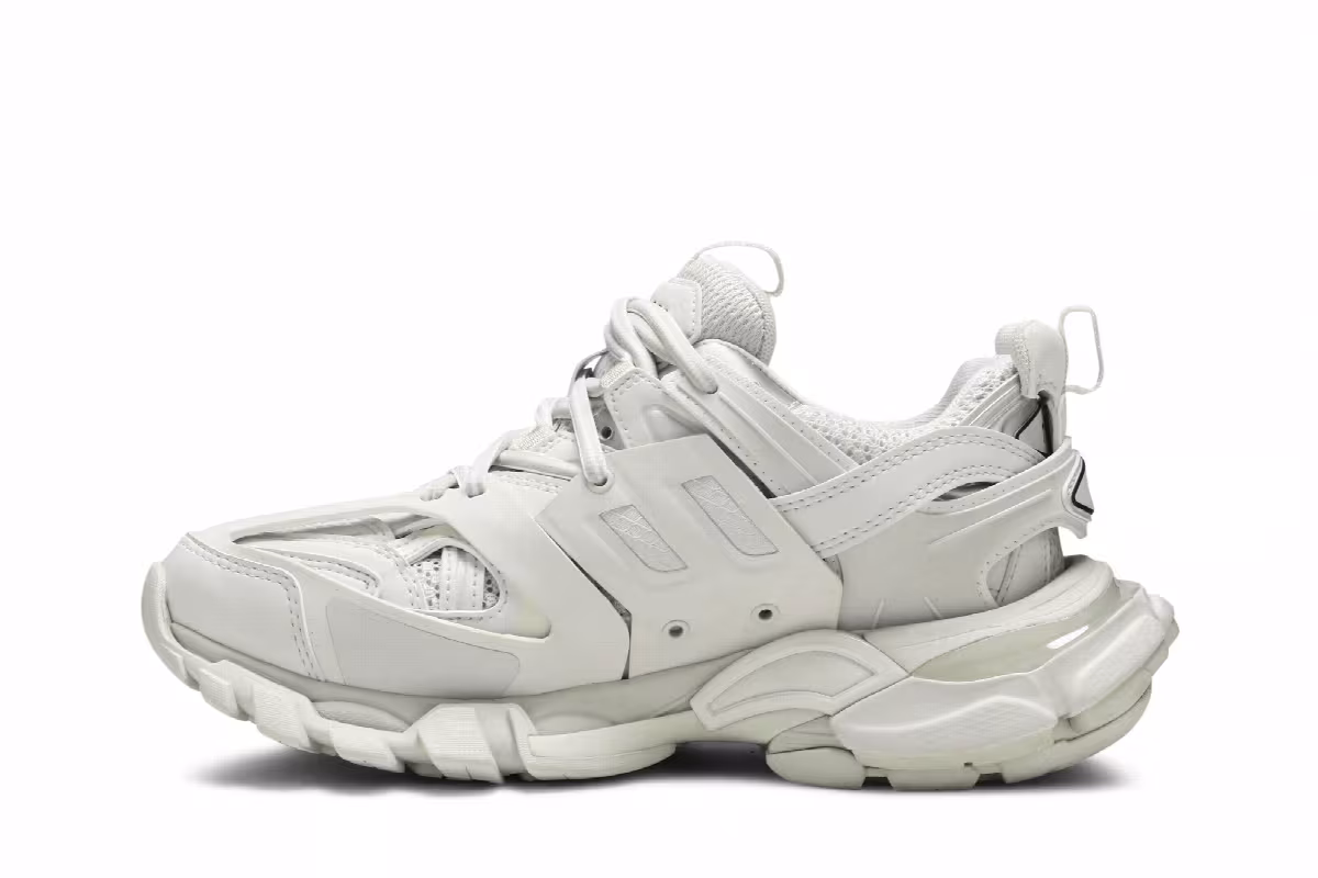 Balenciaga Women's Track Trainer White, view 4