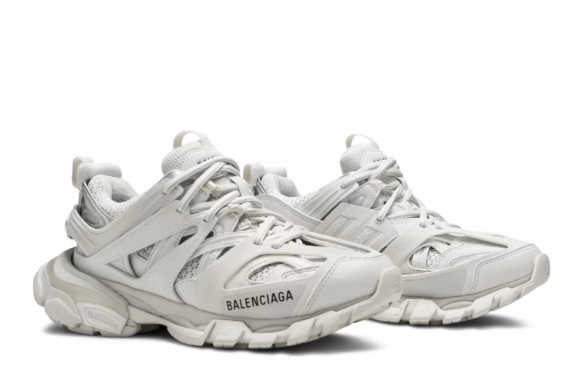 Balenciaga Women's Track Trainer White, view 9