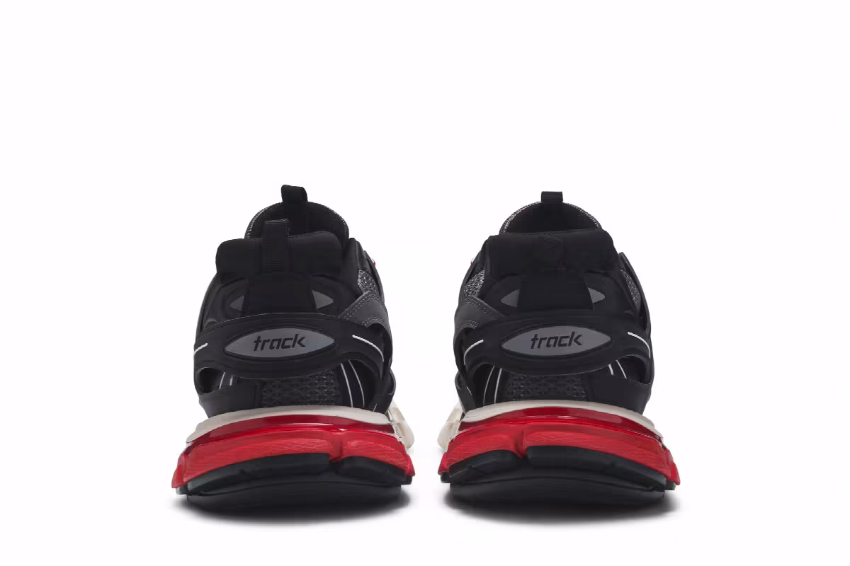 Balenciaga Track Trainer Black Red, view 7