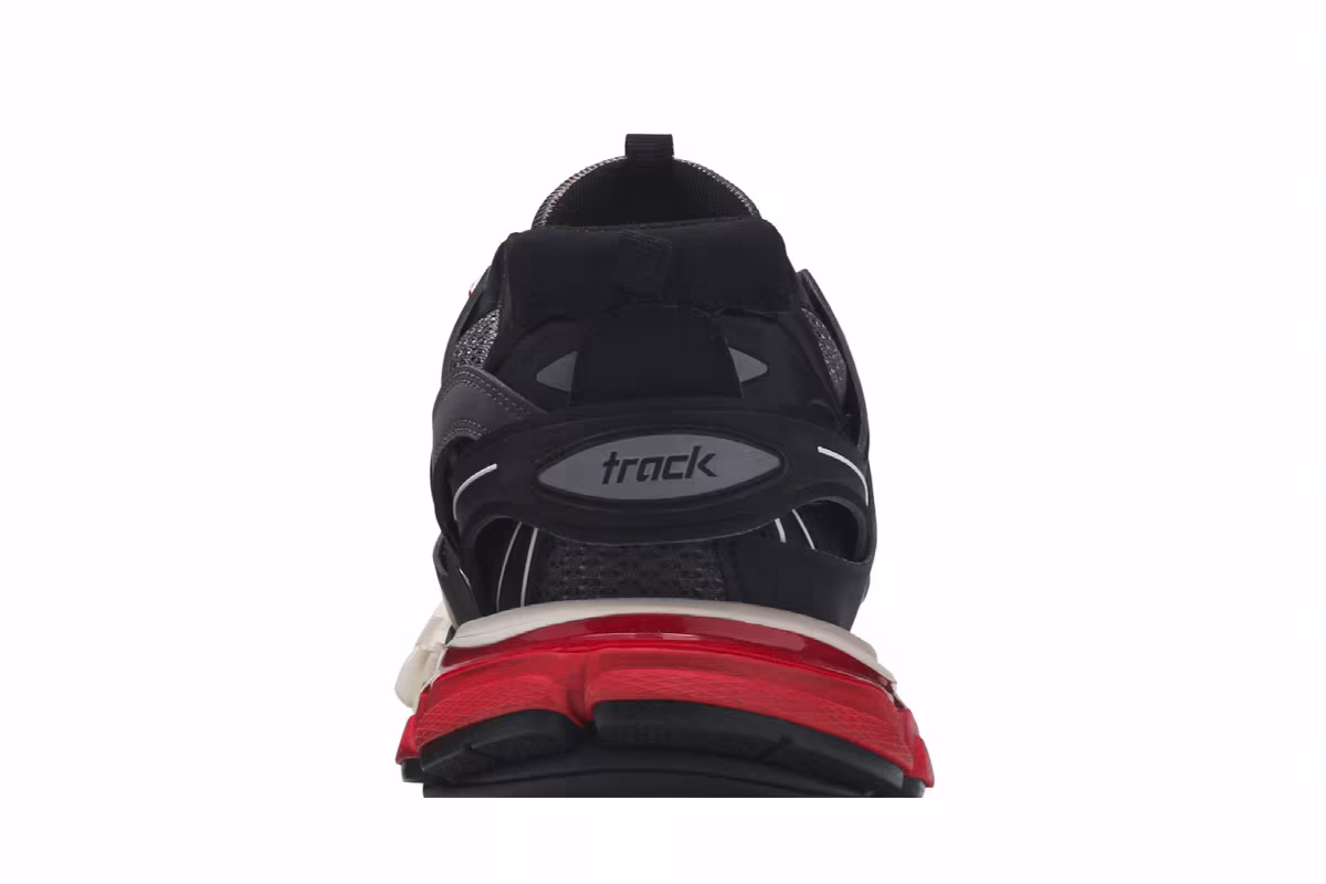 Balenciaga Track Trainer Black Red, view 8