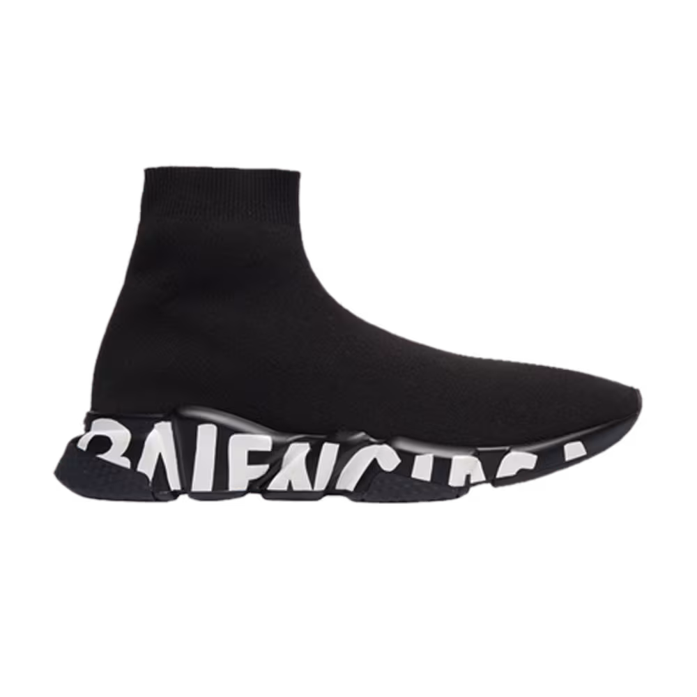 Balenciaga Speed Trainer Graffiti - Black