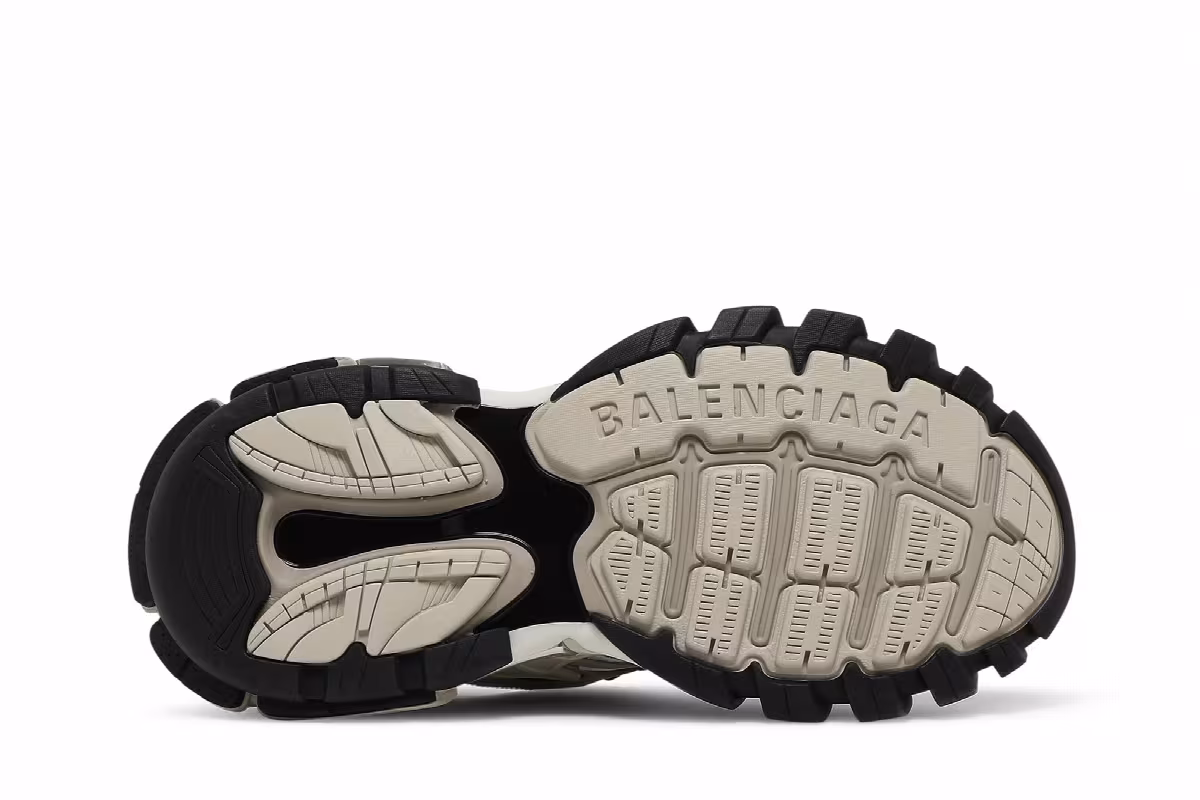 Balenciaga Track.2 Sneaker Beige Black, view 5