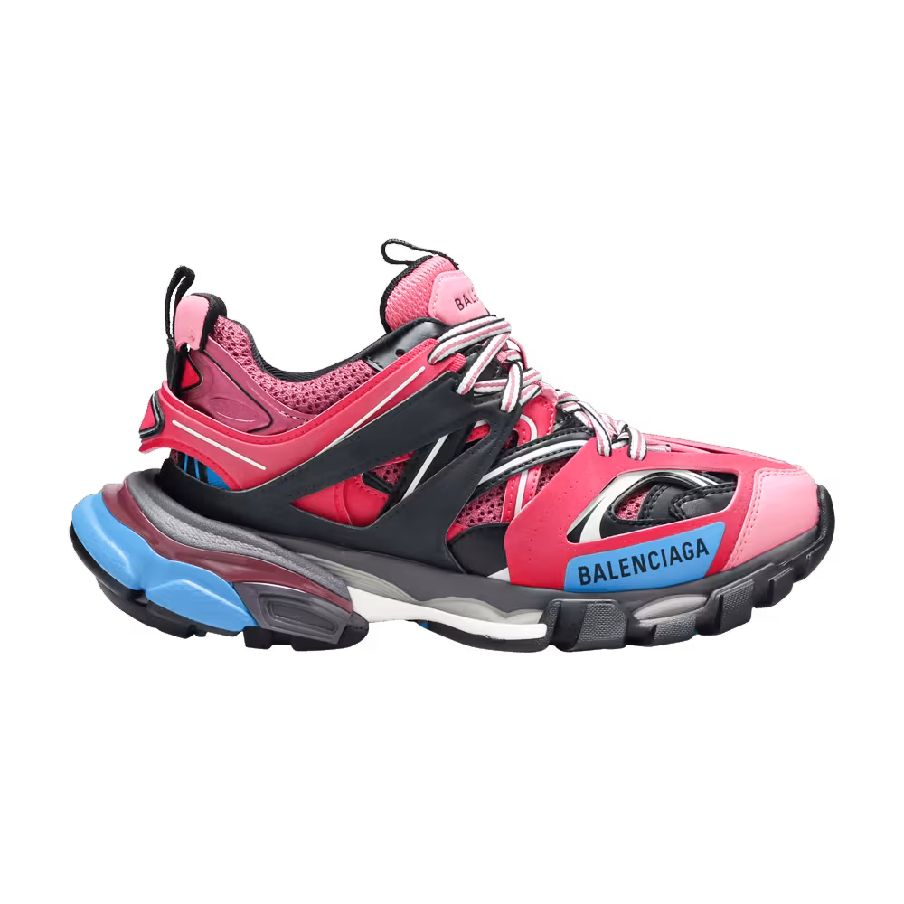 Balenciaga Women's Track Trainer Pink Blue