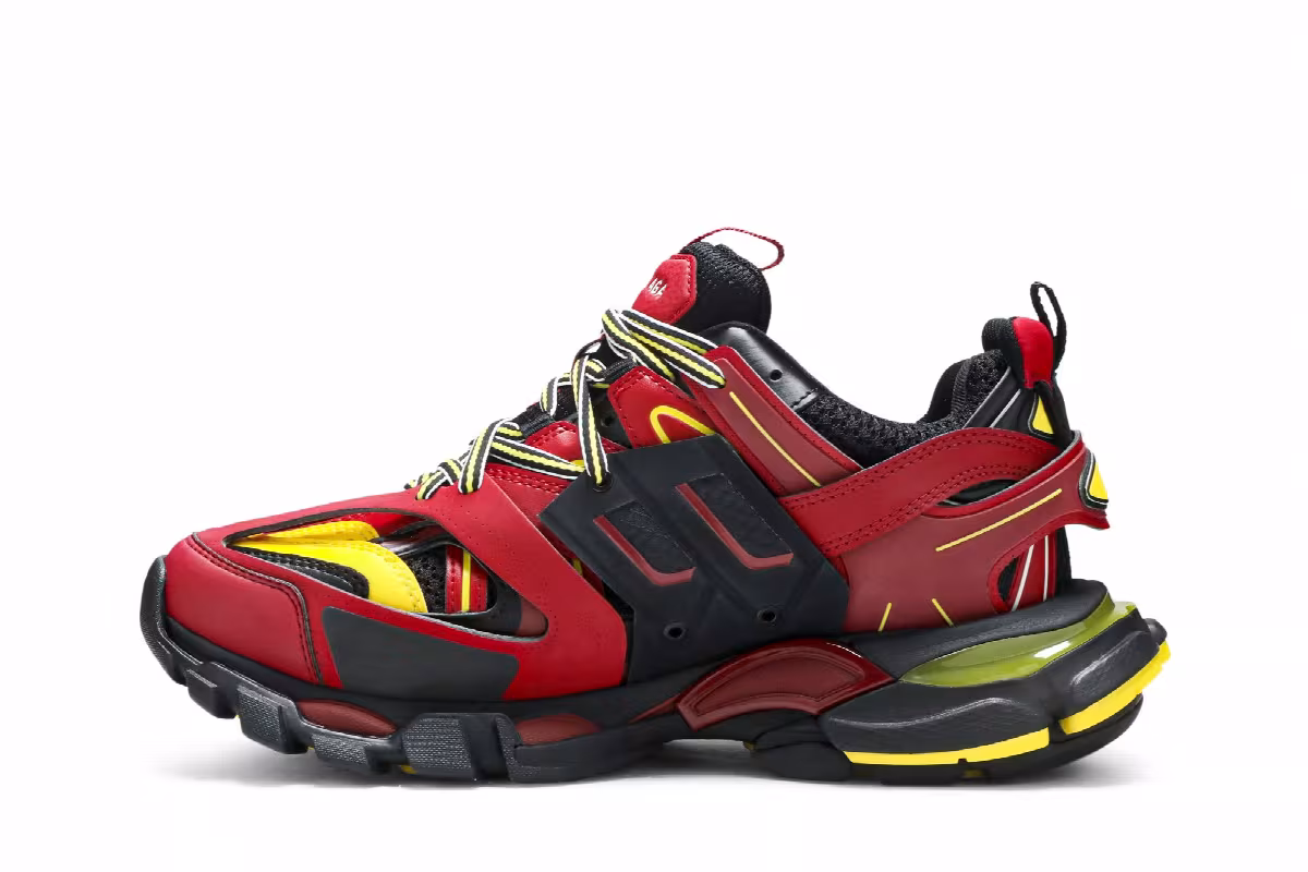 Balenciaga Track Sneaker Bordeaux, view 4