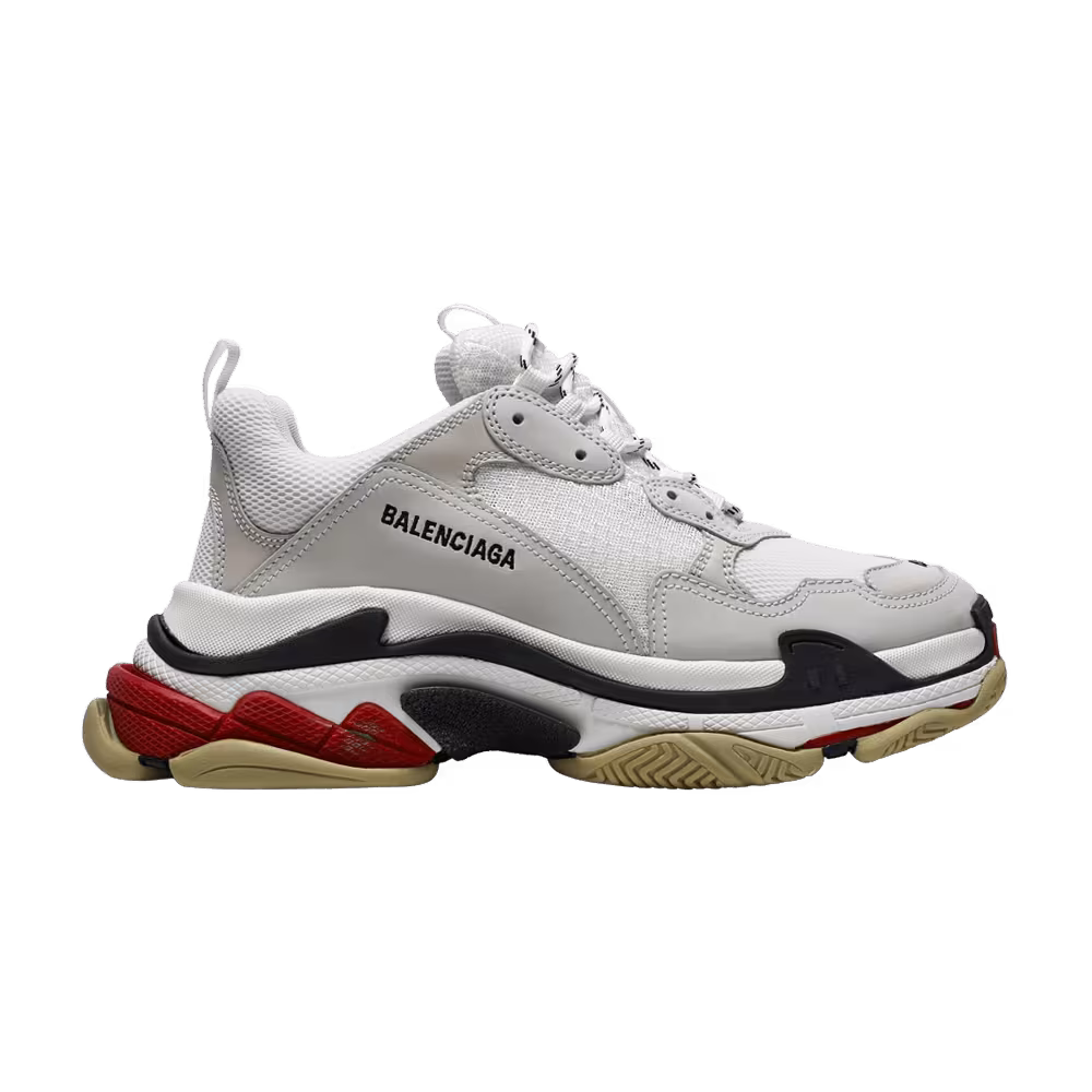 Balenciaga Triple S Sneaker White Black Red