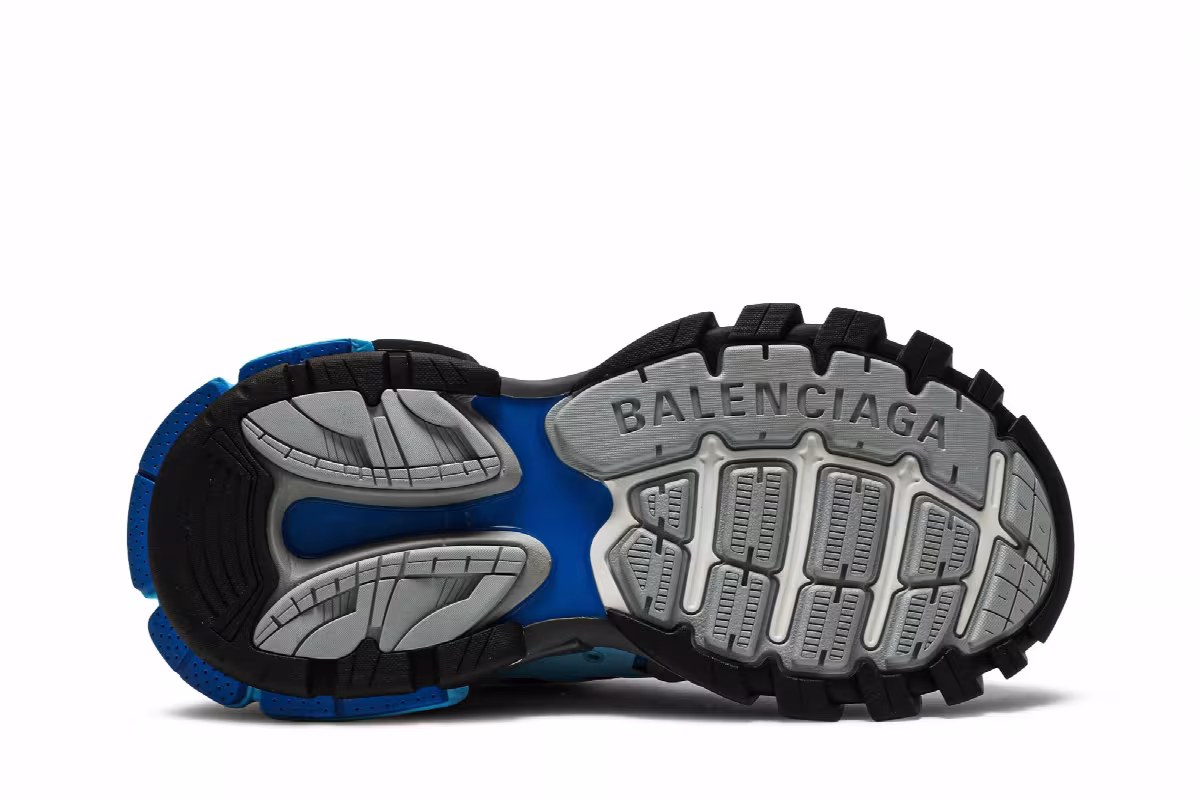 Balenciaga Women's Track Trainer Blue, view 5
