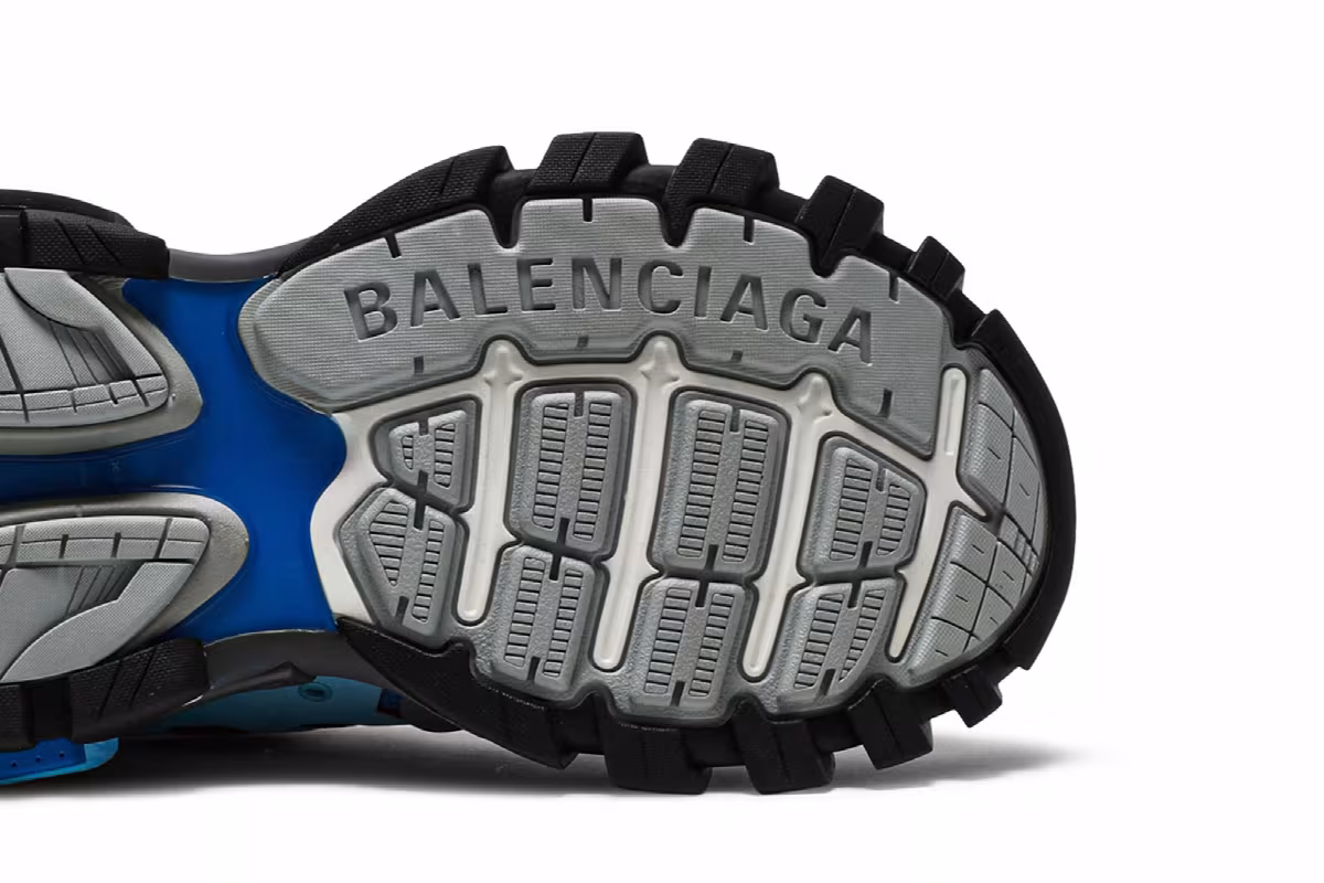 Balenciaga Women's Track Trainer Blue, view 6