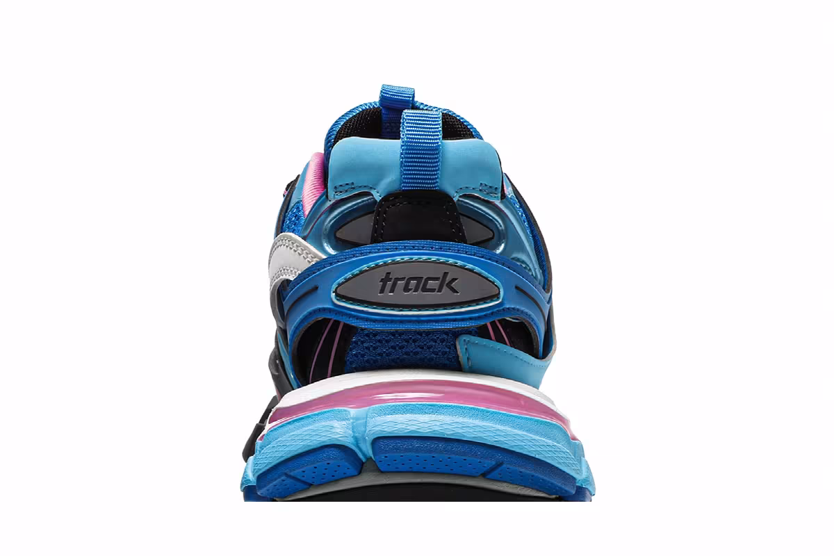 Balenciaga Women's Track Trainer Blue, view 8