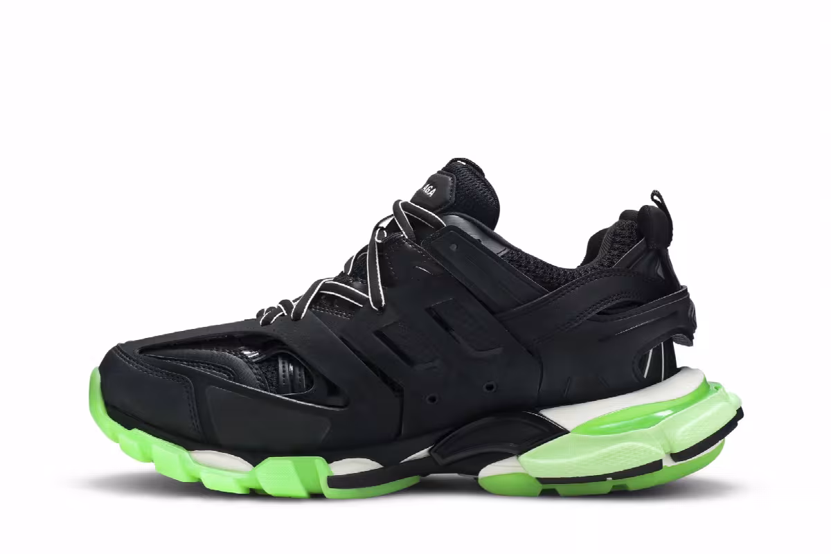Balenciaga Track Trainer Black Glow, view 4